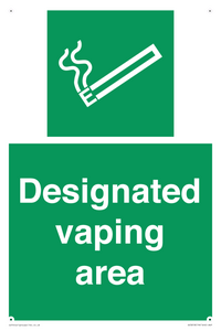 Designated vaping area
